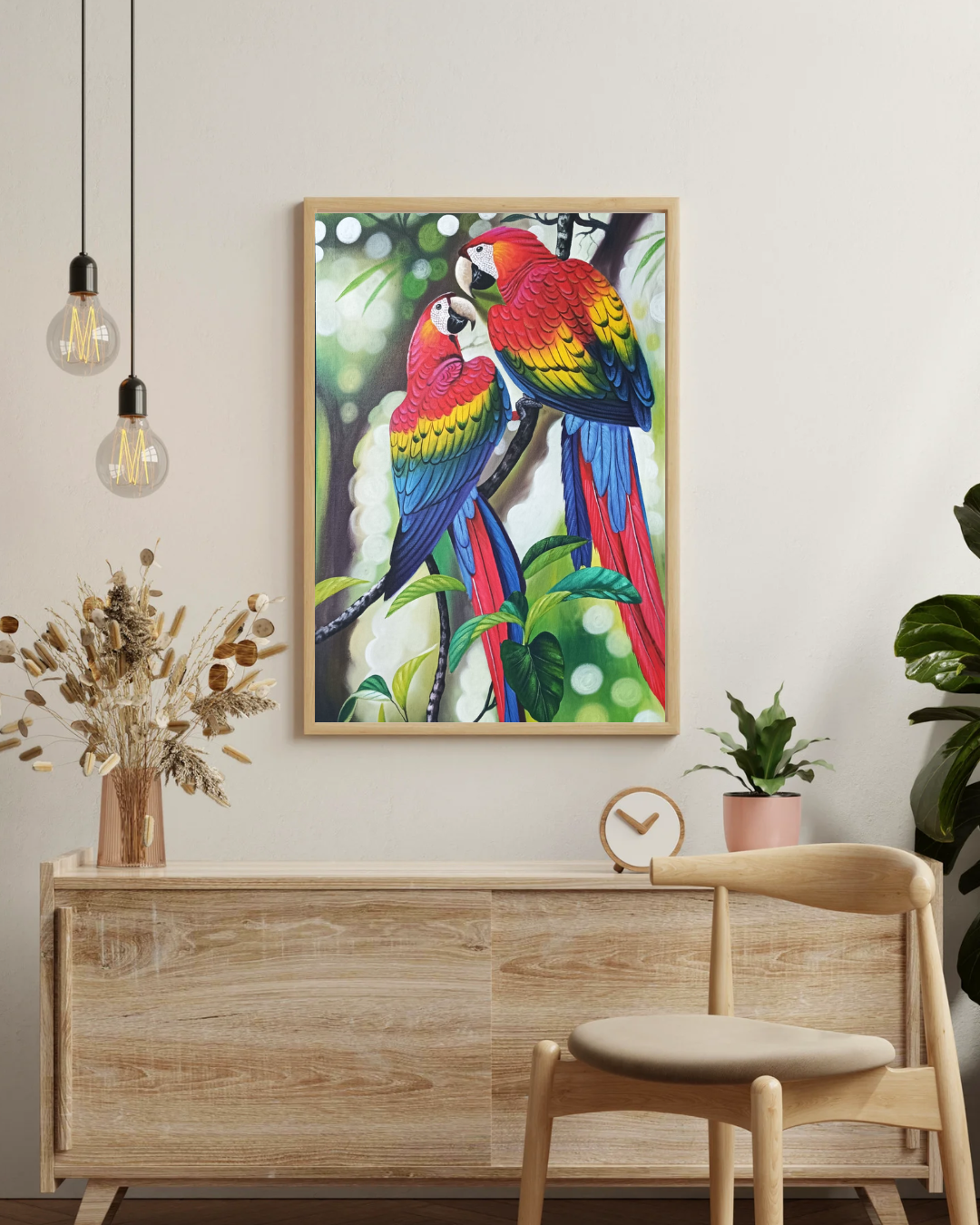 Erwin Chan Macaw Print