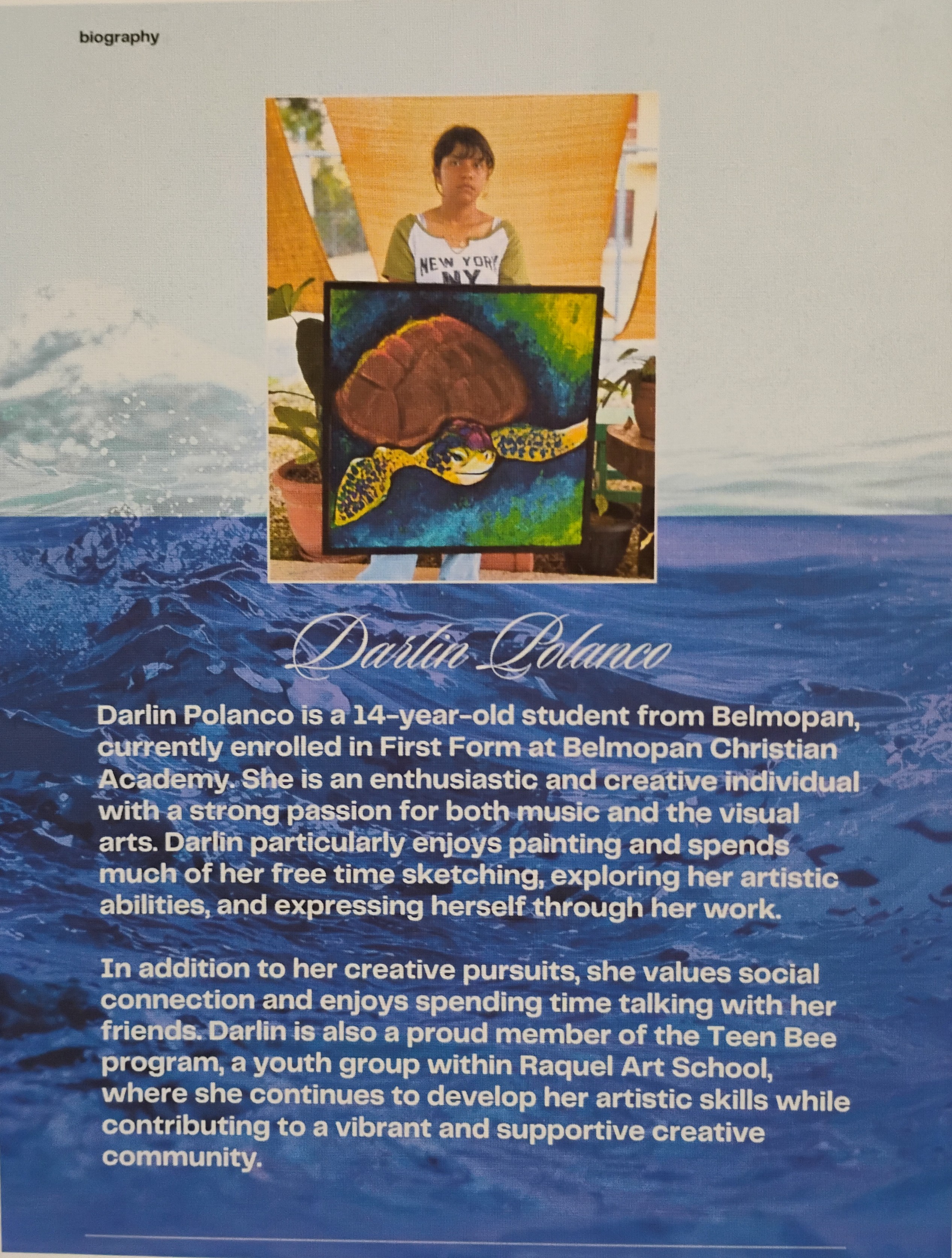 Darlin Polanco Biography Courtesy of Reyna Art Gallery