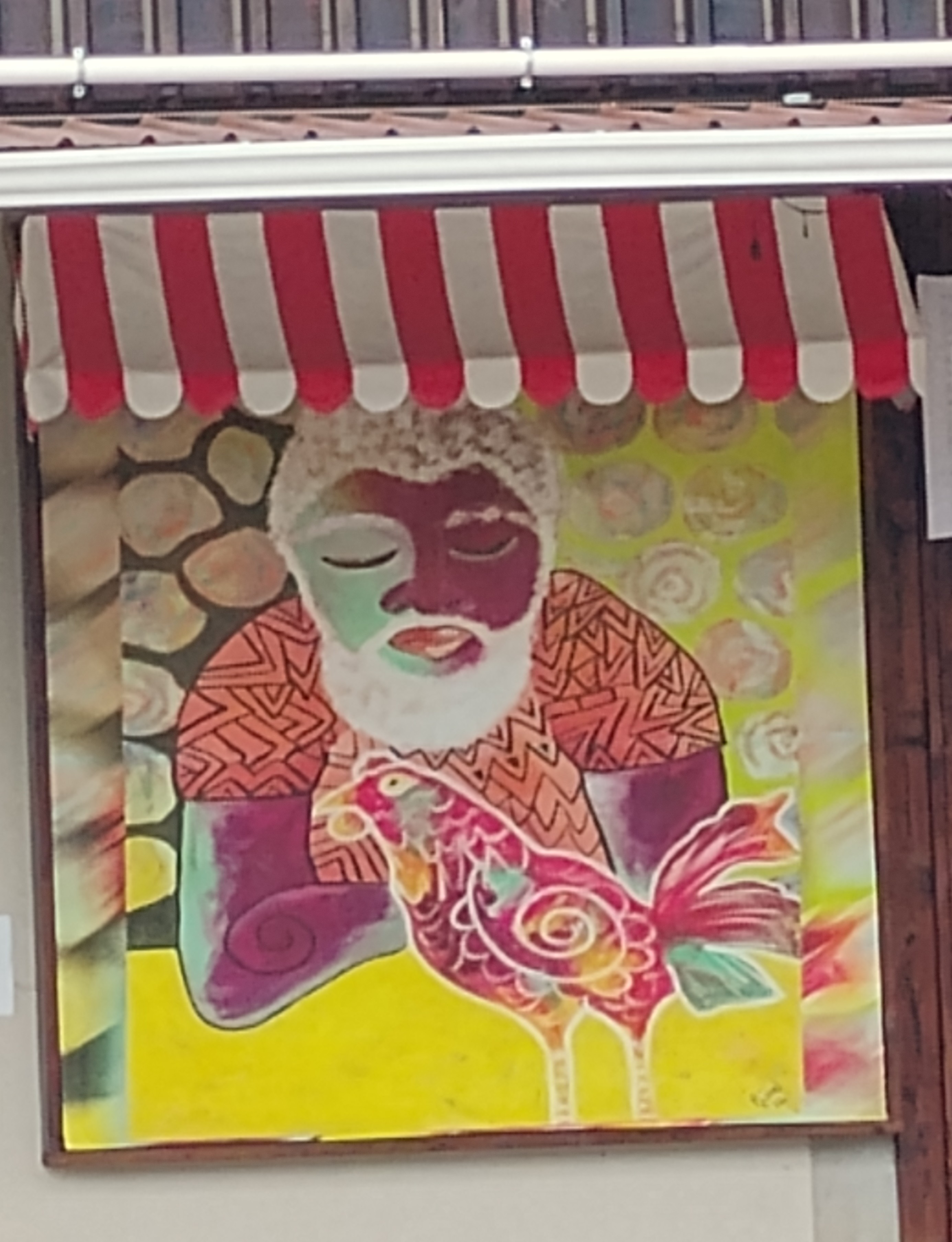 Ronny Jobel art at New Flags Santa Elena
