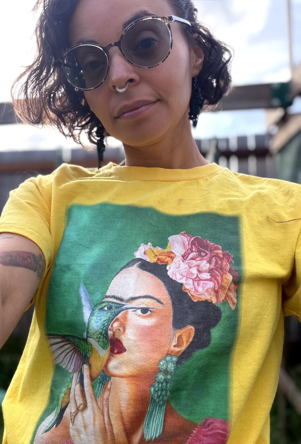 Fernando Reyna Frida Hummingbird T-shirt